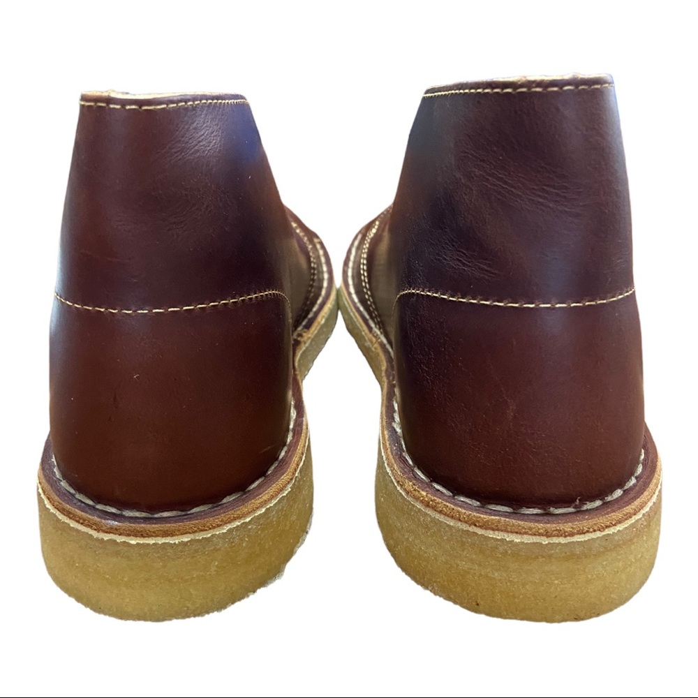 Clarks Desert Boots Brown Leather Size 7M - Picture 6 of 11